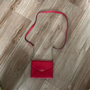 NWOT Red Kate Spade Saffiano Leather Small Crossbody Bag